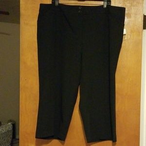 Relativity Black Crop Dress Pants